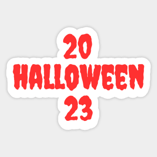 Halloween 2023 Sticker